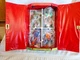 Masters of the Universe Collectors Case w/ 8 Figures MOTU Mattel 1981-84 Figures