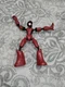 Marvel Spiderman Bend And Flex  Figure Miles Morales Red & Black 6" Poseable Toy