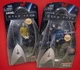 Star Trek LOT Of 2 Galaxy Collection Original Spock, KIRK Figures 2009 NIB