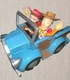 Toy story Jessie and Woody in a blue car Disney Pixar Disney Store exclusive  
