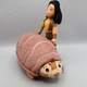 Disney Raya and The Last Dragon Fold'n Roll Tuk Tuk Plush 2-in-1 & Raya Doll Toy