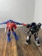 Marvel Mech Strike Mechasaurs Black Panther & Sabre Claw + Captain America & Red