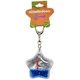 STIMPY NICKELODEON TSUNAMEEZ ACRYLIC KEYCHAIN FIGURE CHARM IN HAND
