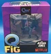 Q FIG Marvel JESSICA  JONES Vinyl Figure Netflix 2017 Loot Crate Exclusive NEW