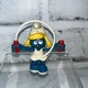 Schleich Smurfs Smurfette Jump Rope Figure PVC 20168 Vintage BROKEN 1983