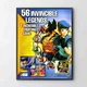 Poster Marvel Vs Capcom 2 Sega Dreamcast Glossy Unframed Poster Print G0651