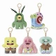 Zuru Fuggler x Spongebob Squarepants, Patrick & Gary Keychain Plush Ring Set NEW