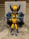 Marvel Legends Wolverine Apocalypse BAF Wave Tiger Stripe X-Men w/Wolverine book