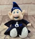 Disney Store Snow White & The Seven Dwarves Winter Dopey 7" Bean Bag Plush Blue
