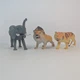 Boley Animal Figures Set Lion Elephant Liger Educational Toys Ages 3-7