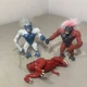 Vtg Playmates Primal Rage Figures CHAOS, Blizzard, Dinosaur (NO TAIL)