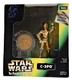 C-3PO Star Wars Power of the Force Millennium Minted Coin Edition in Box