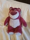 Toy Story Lotso Huggin Bear Plush Disney Pixar Strawberry Smell 15&rdquo; Soft Sweet