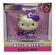 HELLO KITTY Sanrio METALFIGS 2.5" Gold in Purple dress (S2) 2023 Jada NIB!