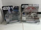 Star Wars Micro Galaxy Squadron V-Wing Starfighter #0063A w/ "Damaged" TIE #0033