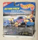 Vtg 1996 Hot Wheels Action Pack Ford T-Bird Stocker Vs. Buick Stocker! New NOS
