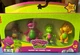 Fisher Price Barney's World Barney Hey Friends Figure 4-Pack NIB Figures Toy 3+