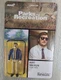 Super 7 ReAction Parks and Recreation Burt Macklin 3.75" Action Figure Card Wear