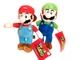 Nintendo Super  Mario and Luigi 2 Plush Doll 8.5 " Super Mario Plush Doll New