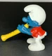 Smurfs Flautist Smurf 20048 Flute Music Vintage 1980 Figure Toy Schleich Peyo