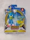 Sonic The Hedgehog 30th Anniversary Neon Sonic Jakks 4" Figure Wave 5 2021 NEW