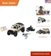 Exciting Jurassic World RC Jeep with Auto-Capture Claw & 6-inch Dracorex Figure