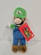 Luigi 8" inches Plush Super Mario Bros Toy New with tags Nintendo - free ship