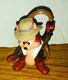 RESCUE RANGER Chip w/ Whip PVC Action Figure Figurine 2" Disney Vintage