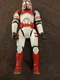 Star Wars Greatest Battles RED SHOCK TROOPER 2006 Hasbro COMPLETE Loose ROFS