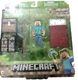 Minecraft Overworld Survival Pack Steve Series 1 Fully Articulated + Accessories