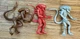 Lot Of 3 Lanard Toys Alien 7&rdquo; Action Figures Xenomorph, Drone, & Runner