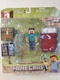 Minecraft Overworld Survival Pack Steve Series 1 Fully Articulated + Accessories