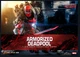 SIDESHOW HOT TOYS CMS09D42 ARMORIZED WARRIORS ARMORIZED DEADPOOL 1:6 FIGURE MIB