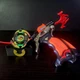 Kai's Black Dranzer A-27 & Black Ez Grip Takara A-60 Playset