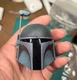1/6 Only Helmet Figure Hot Toys HT TMS026 Star Wars Death Watch Mandalorian Used