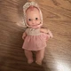 Playmates Vintage 80&rsquo;s 6" Baby Girl Doll With Clothing No. 9055
