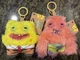 Zuru Fuggler x Spongebob Squarepants & Patrick Keychain Plush Ring Set Of 2