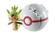 Pokemon Ultra Ball Throw N Pop Poke Ball  Chespin with Premier Ball  TOMY  / NEW