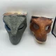 Mattel Jurassic World Velociraptor Blue and Tyrannosaurus Rex Mask Set NEW Dinos