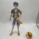 Anime Heroes ONE PIECE Monkey D. LUFFY 6.5" Action Figure Bandai PIRATE KING Hat