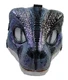 Custom-Painted Mattel Jurassic Dominion Velociraptor Dino Mask Realistic 'Blue'
