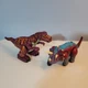 2006 Imaginext Raider-Allosaurus K6687Trample-TriceratopK6686  Walk&Roar working