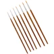 7 Pcs Fine Paint Pen Set for Miniature Art and Nail Detailing Nylon Tips