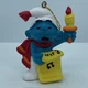 Smurfs 51905 Christmas Caroler Smurf Tree Ornament Singing Vtg Schleich Portugal