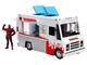 Taco Truck w/ Deadpool Figure Diecast 1:24 Scale Model - Jada 99730