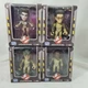 4 Ghostbusters Action Vinyls Loyal Subjects Set Gozer Egon Ray Winston Posable 4