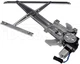 Front Left Power Window Motor and Regulator Assembly Dorman For 2006 Isuzu i-350