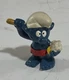 Smurfs SAUNA BATH SOAP 20108 Schleich Peyo Hong Kong VTG Original PVC Figurine