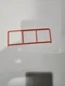 Vtg Batman Batcave  GUARD RAIL Toybiz DC playset red accessory weapon part