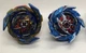 TAKARA TOMY Beyblade B-160 Burst Surge Superking King Helios & B-163 Valkyrie